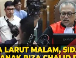Sidang Vonis Anak Riza Chalid Ricuh, Majelis Hakim Tunda hingga Dini Hari