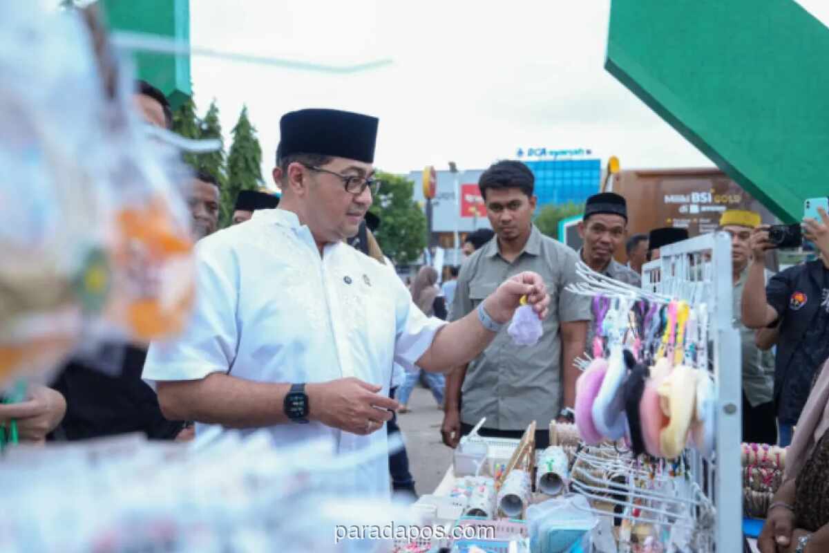 Menteri Ekraf Buka Bazar Ramadan 2026 di Lhokseumawe, Dorong Ekonomi Kreatif Sebagai Penggerak Utama