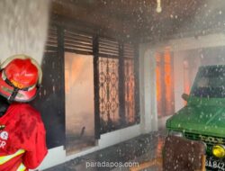 Kebakaran Rumah di Kalumbuk Padang Timbulkan Kerugian Rp500 Juta, Tak Ada Korban Jiwa
