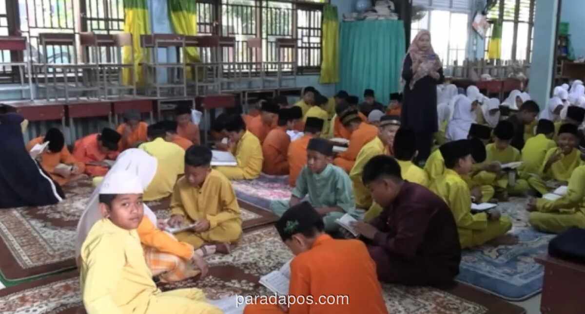 SDN 002 Tanjungpinang Gelar Program One Day One Juz untuk Khatamkan Al-Quran Selama Ramadan