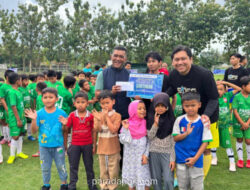 Komunitas Jurnalis Sepak Bola Gelar Coaching Clinic dan Santuni Anak Yatim di Yogyakarta