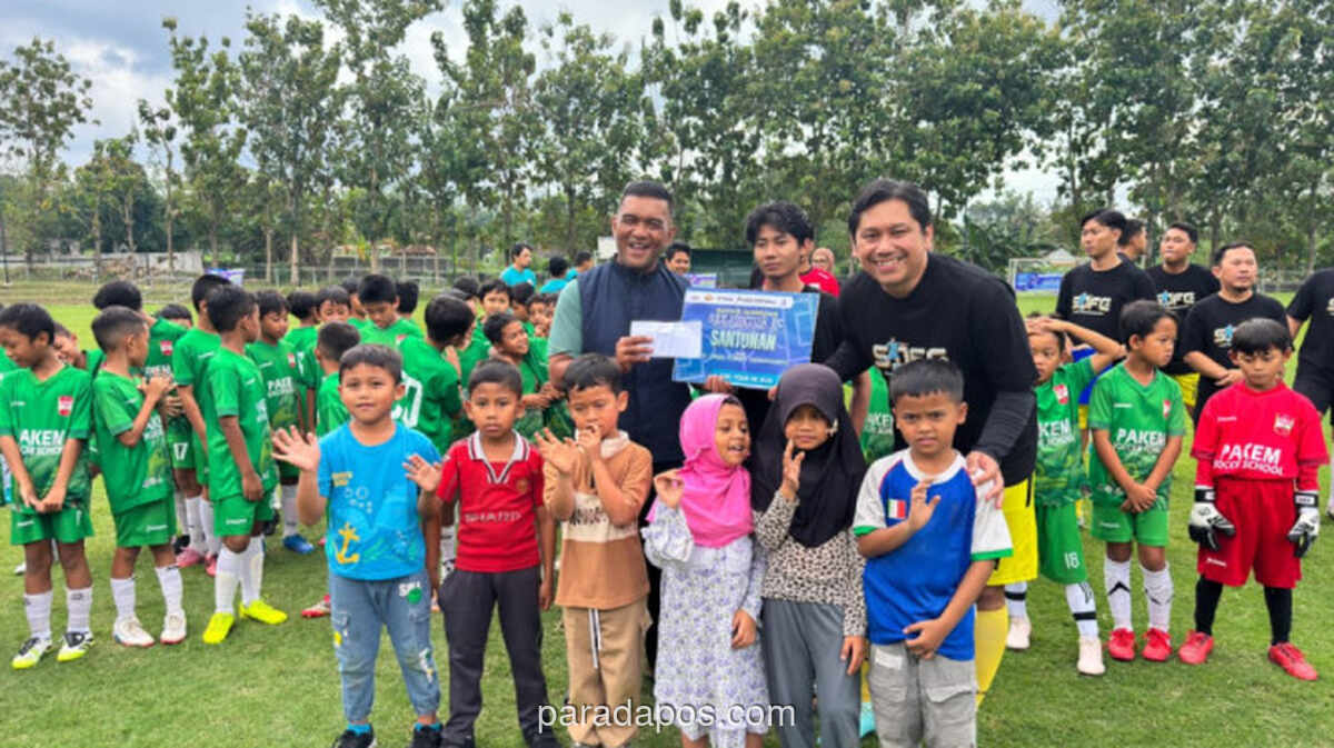 Komunitas Jurnalis Sepak Bola Gelar Coaching Clinic dan Santuni Anak Yatim di Yogyakarta