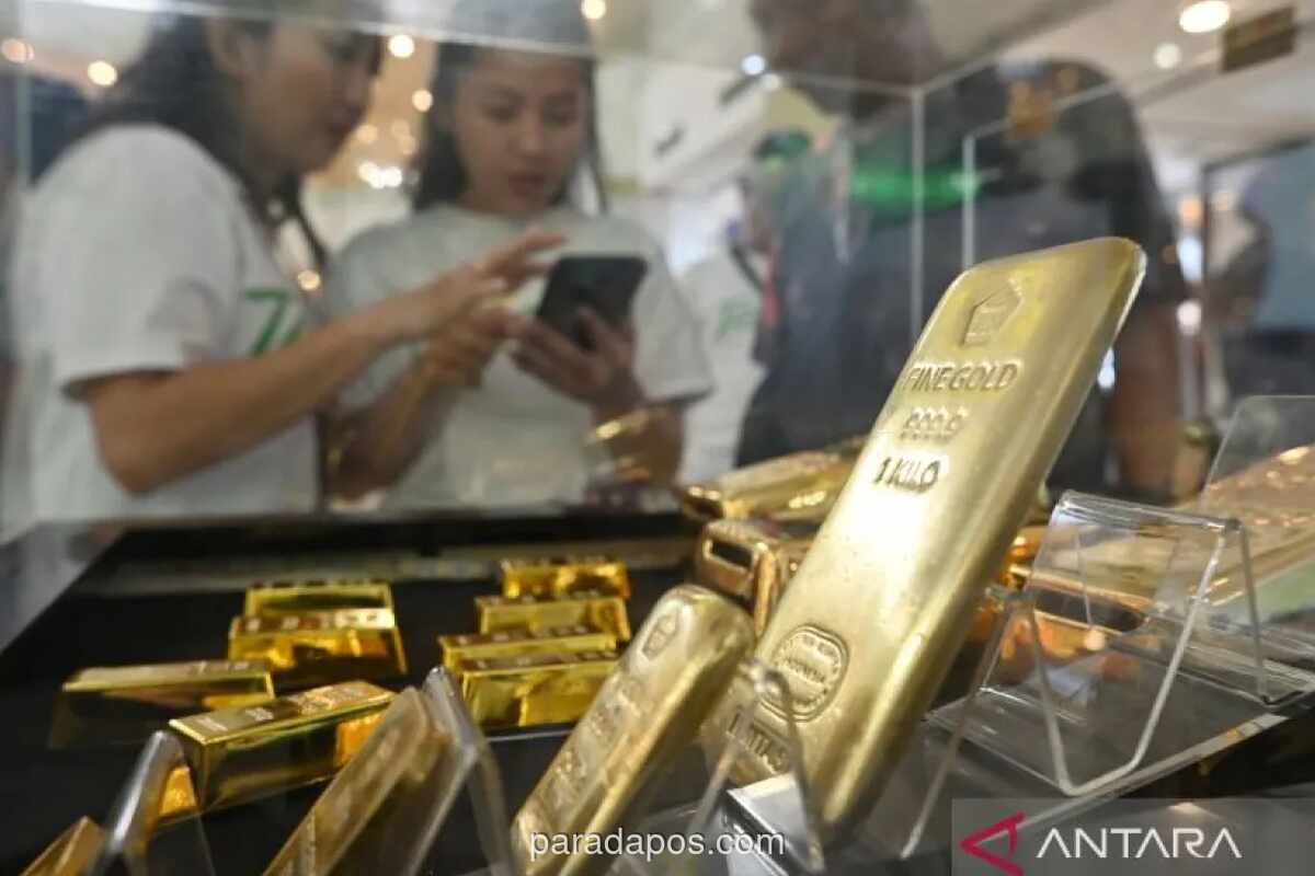 Harga Emas Pegadaian Bertahan Stabil di Awal Pekan