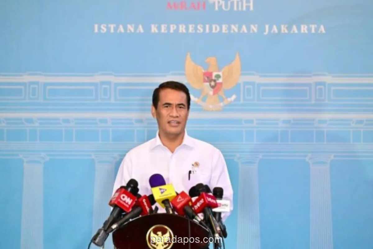 Mentan Proyeksikan Stok Beras Nasional Capai 4 Juta Ton pada Maret 2026