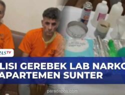 Bareskrim Ungkap Laboratorium Sabu di Apartemen Sunter, 2 WNI Iran Ditangkap