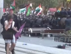 Aksi Pro-Palestina di Sydney Ricuh, Polisi Bubarkan Paksa dengan Semprotan Air Merica