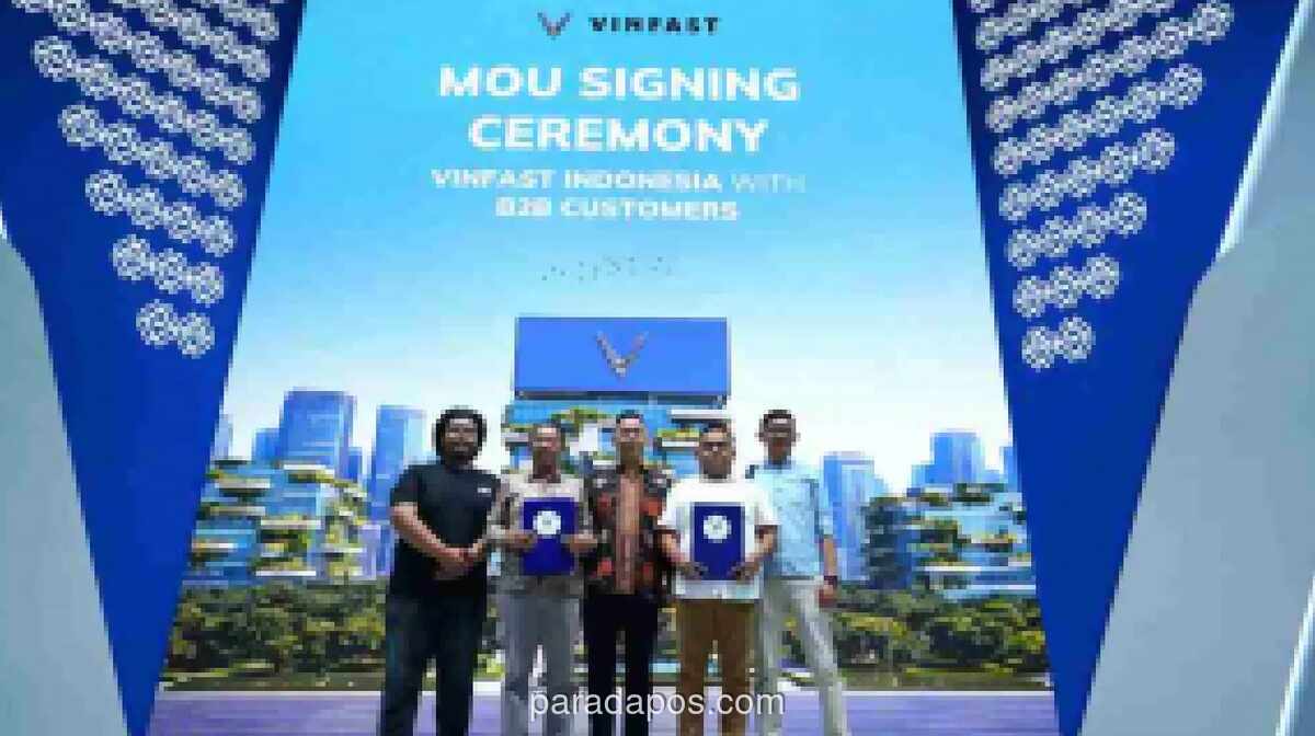 VinFast Amankan Pesanan Awal 400 Unit Limo Green dari Dua Operator Transportasi Indonesia