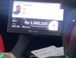 Video Viral: Penumpang Taksi Premium Panik Lihat Argo Tembus Rp1,5 Juta
