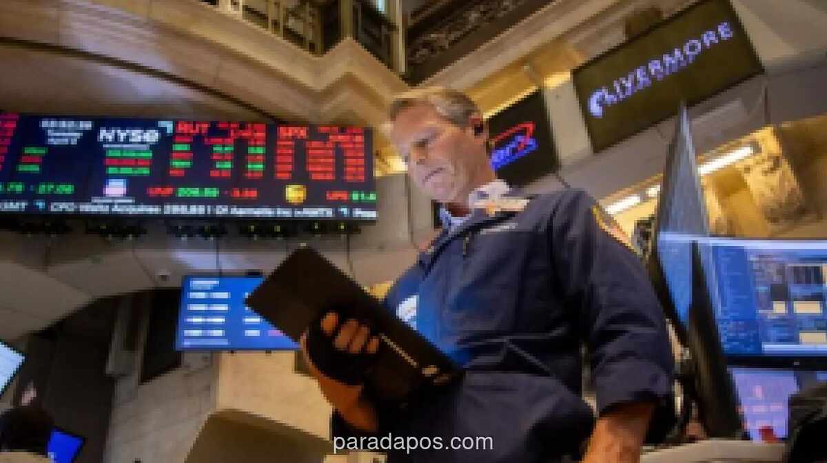 Wall Street Turun Tertekan Ketegangan AS-Iran dan Data Ekonomi Campuran
