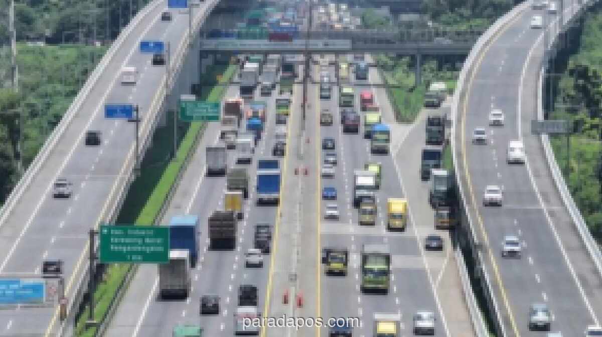 Arus Mudik Lebaran 2026 Melonjak 74% di Tol MBZ pada H-6