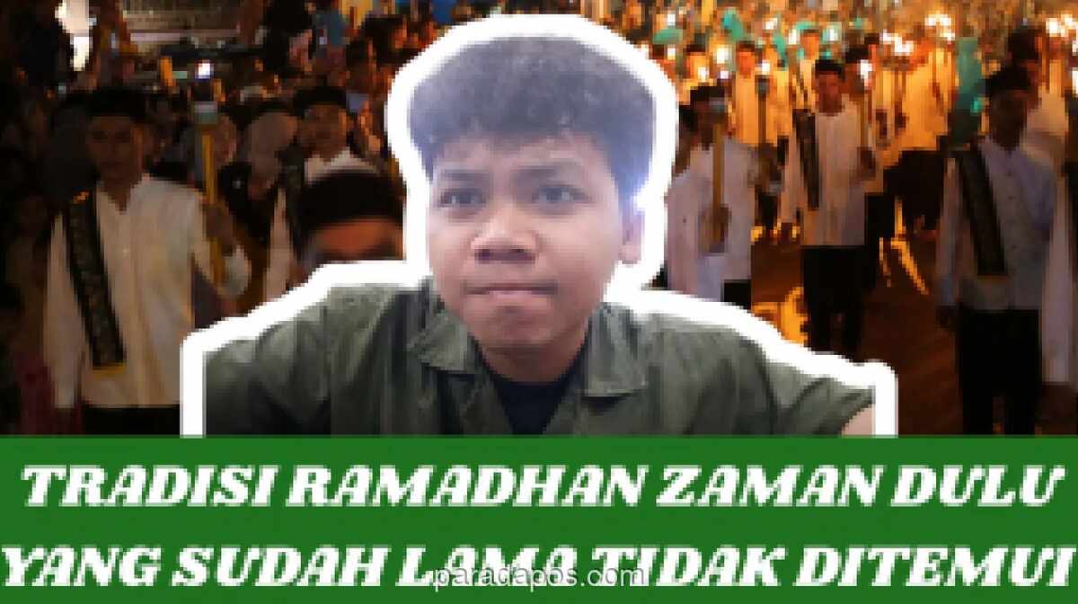 Tradisi Ramadan Khas Indonesia Semakin Tergerus Zaman