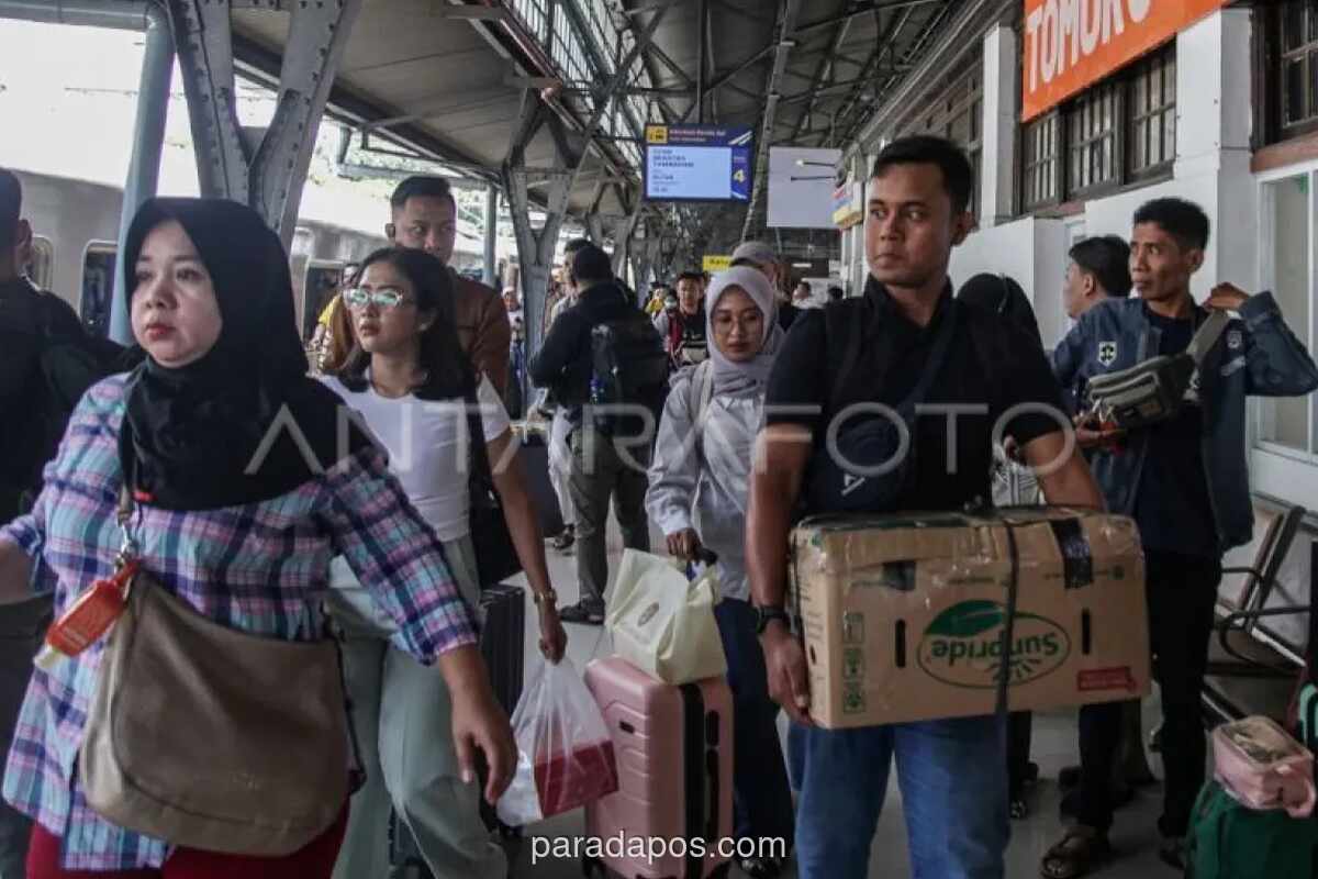 Arus Balik Lebaran 2026 Meningkat, KAI Catat 52.926 Penumpang Tiba di Jakarta H+3