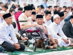 Gubernur Jateng Serukan Persatuan dan Refleksi Diri pada Salat Idulfitri di Simpang Lima