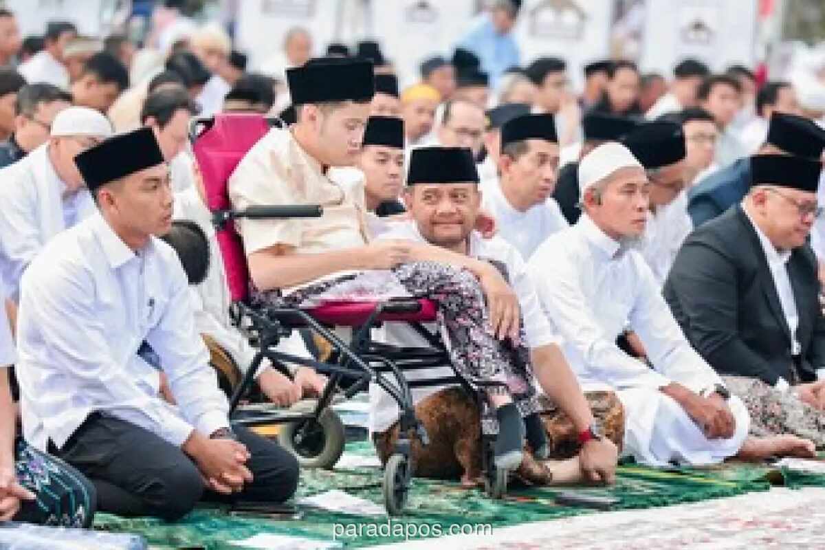 Gubernur Jateng Serukan Persatuan dan Refleksi Diri pada Salat Idulfitri di Simpang Lima