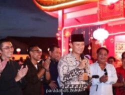 AHY Salurkan Bantuan dari Lelang Lukisan SBY ke Warga Singkawang Jelang Cap Go Meh