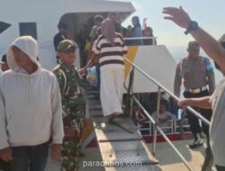 Puncak Arus Balik Lebaran di Pelabuhan Raha, Tiga Kapal Cepat Disiagakan