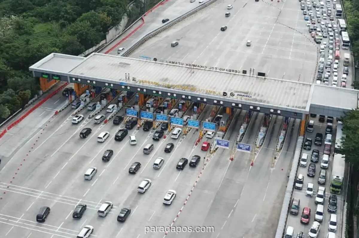 JTT Siagakan 22 Gardu Tol dan Rekayasa Lalu Lintas Antisipasi Puncak Arus Balik di Cikampek