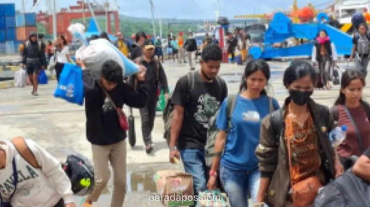 Arus Mudik Lebaran di Pelabuhan Tenau Kupang Melonjak 247 Persen