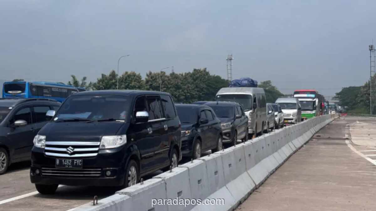 Arus Mudik Lebaran 2026 Mulai Meningkat Signifikan di Tol Cipali