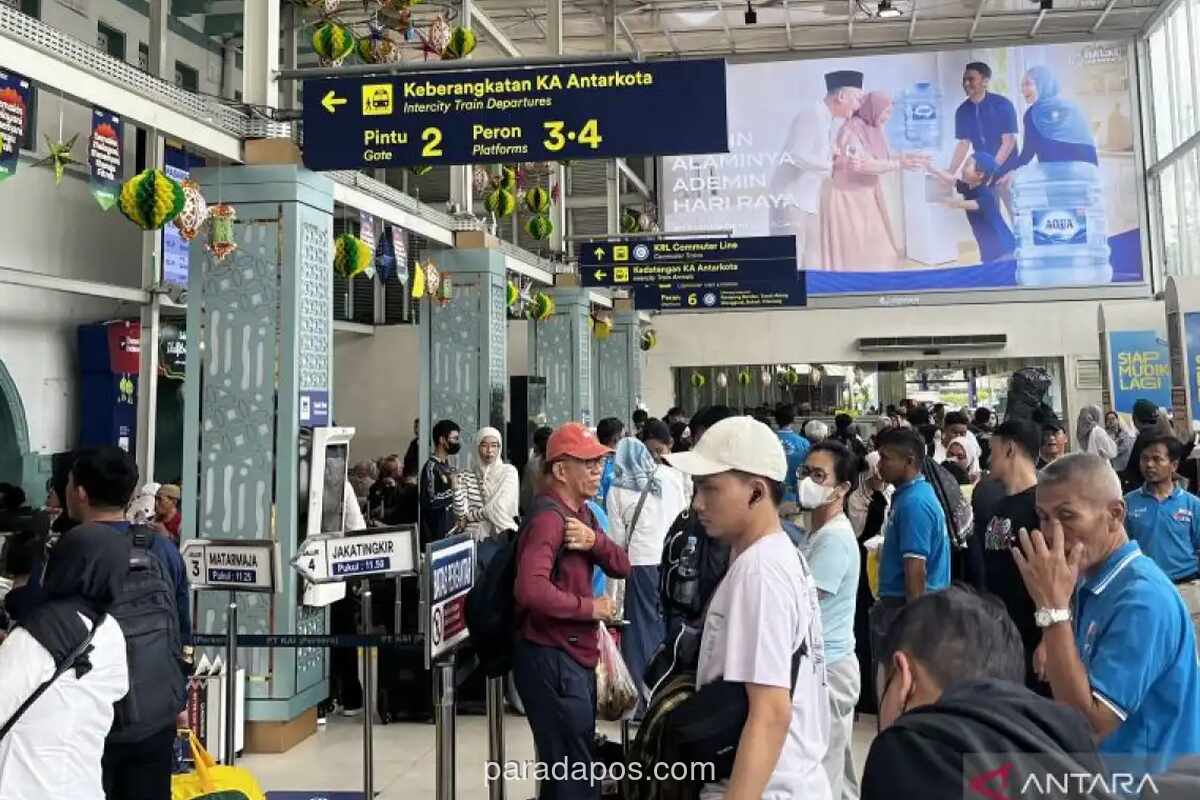Arus Mudik Masih Deras di Jakarta pada H+1 Lebaran