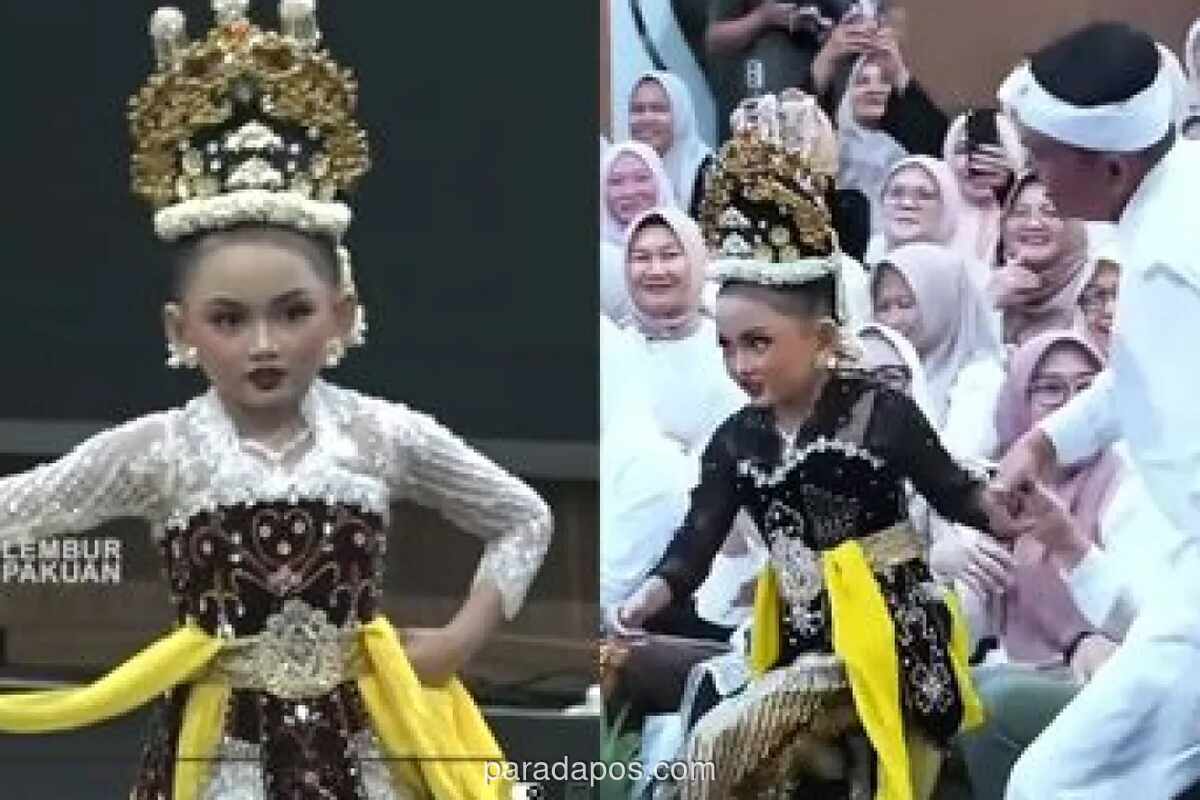 Putri Bungsu Dedi Mulyadi Tampil Menari Berduet dengan Hetty Koes Endang