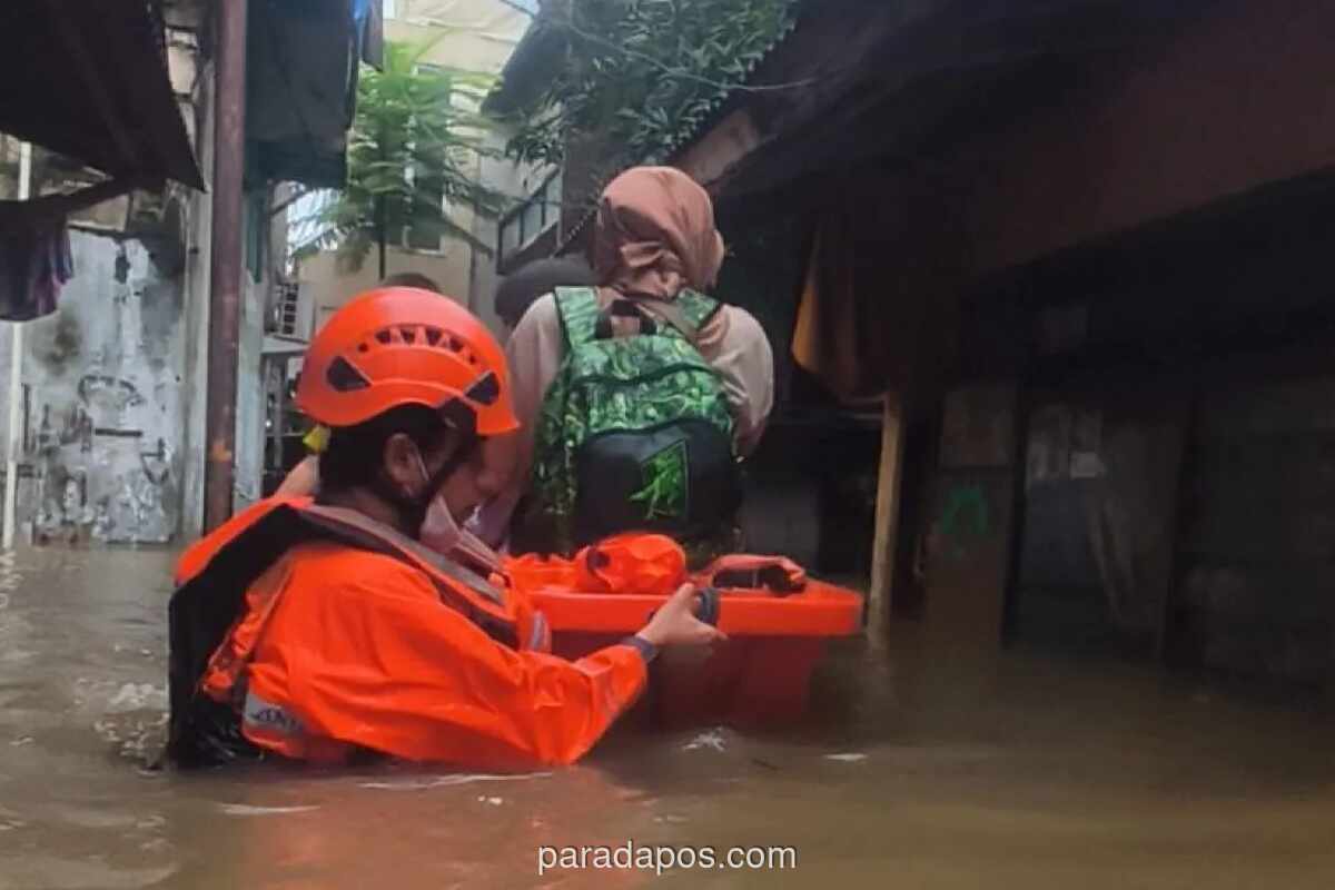Banjir di Jakarta Surut, 16 RT di Jakarta Barat Masih Tergenang
