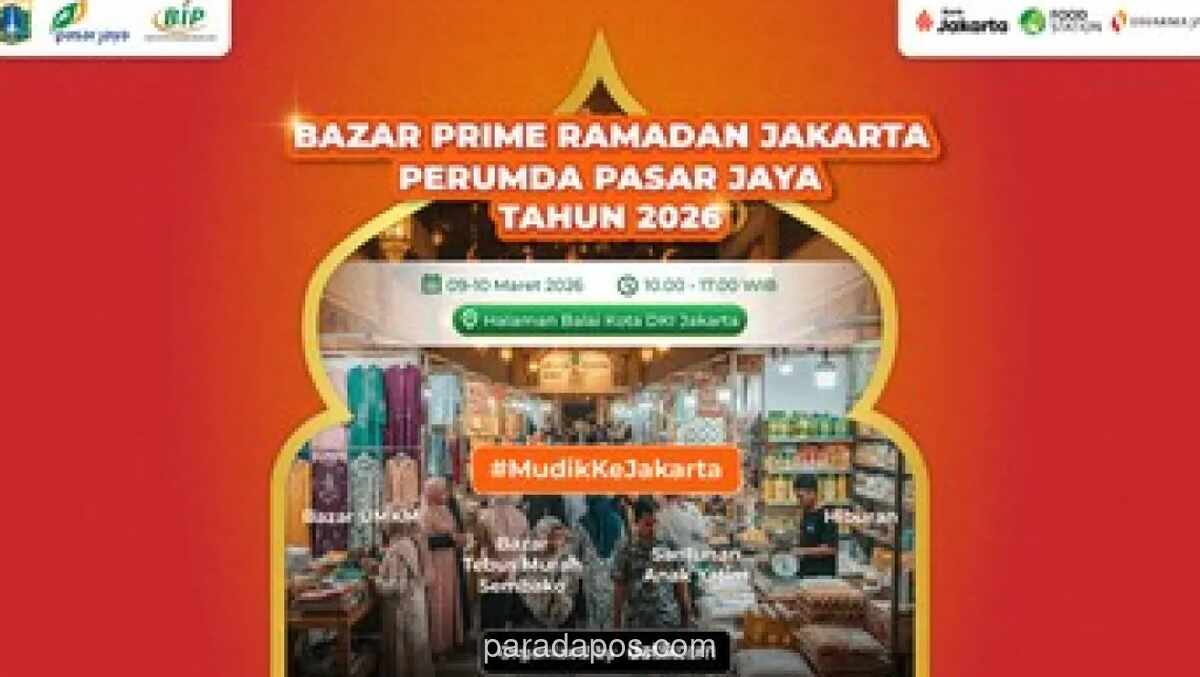Bazar Prime Ramadan Jakarta 2026 Digelar, Dukung UMKM dan Gelar Santunan