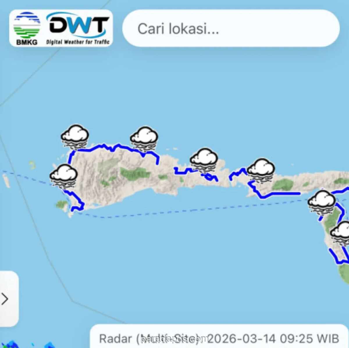 BMKG Bagikan Panduan Keselamatan Cuaca untuk Pemudik Lebaran