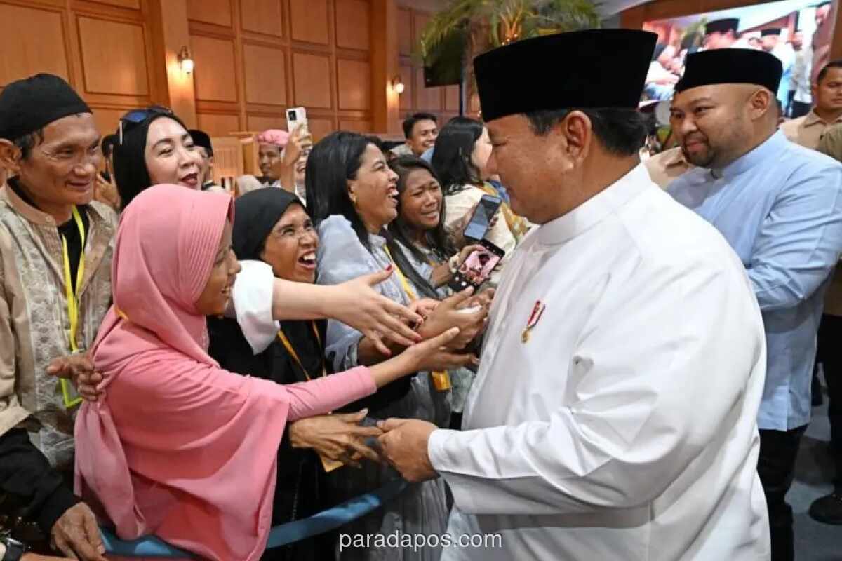 Presiden Prabowo Gelar Open House Lebaran, Ribuan Warga Antusias Sambangi Istana