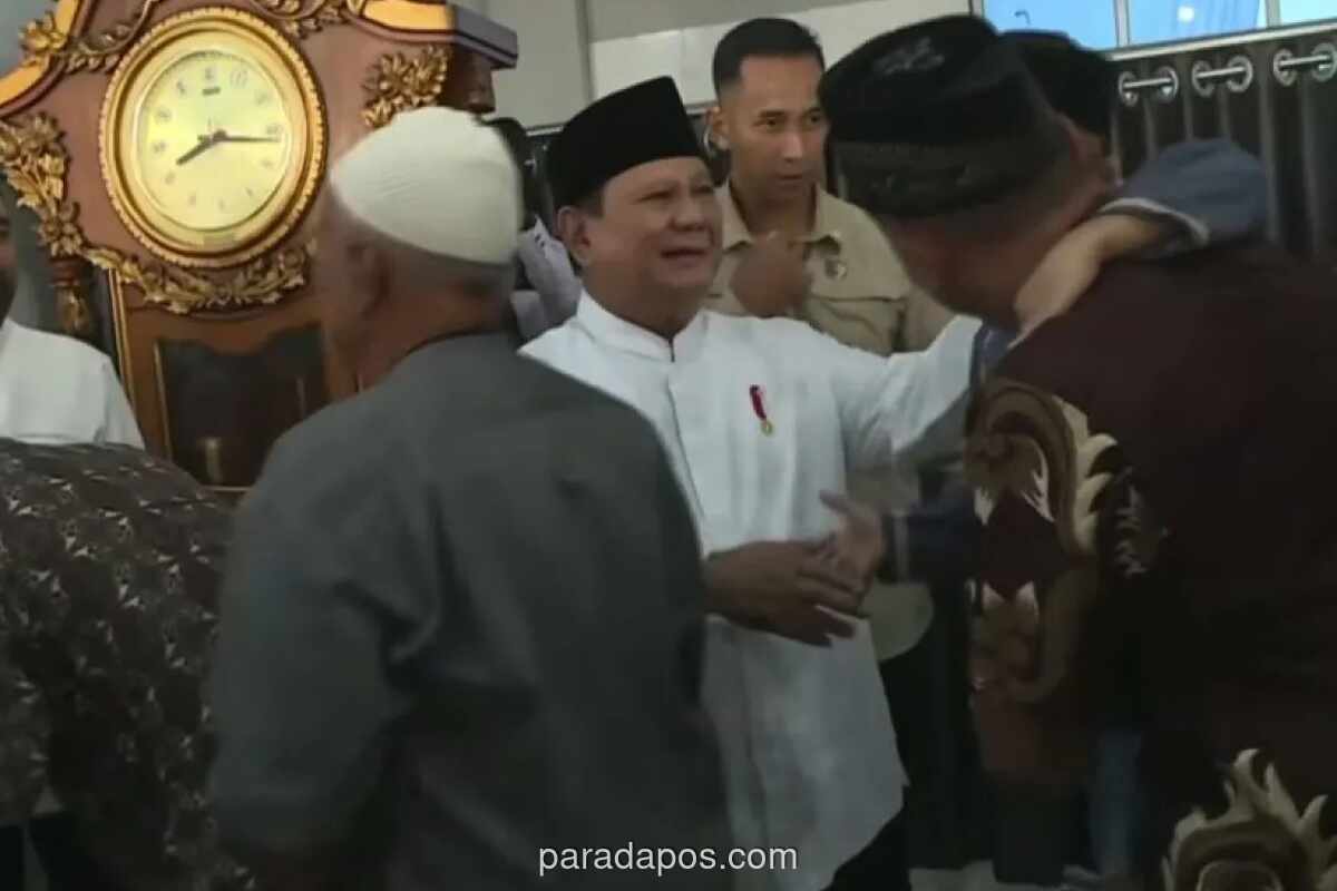 Presiden Prabowo Gelar Salat Id Bersama Penyintas Bencana dan Open House di Istana