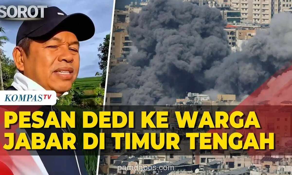 Gubernur Jabar Siapkan Hotline Darurat untuk Warga di Kawasan Konflik Timur Tengah