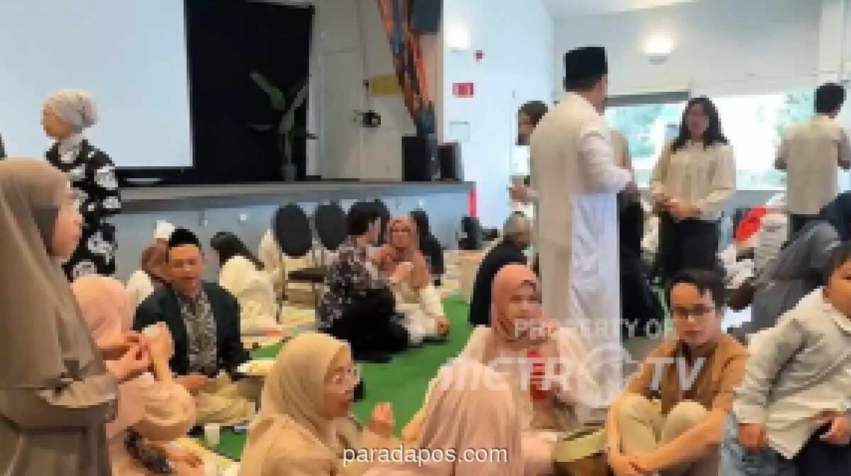 Lebih dari 200 Diaspora Indonesia Rayakan Idulfitri dengan Khidmat di Stockholm