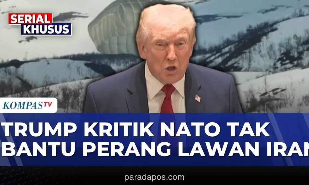 Trump Kritik Respons NATO Terhadap Permintaan Bantuan AS di Selat Hormuz