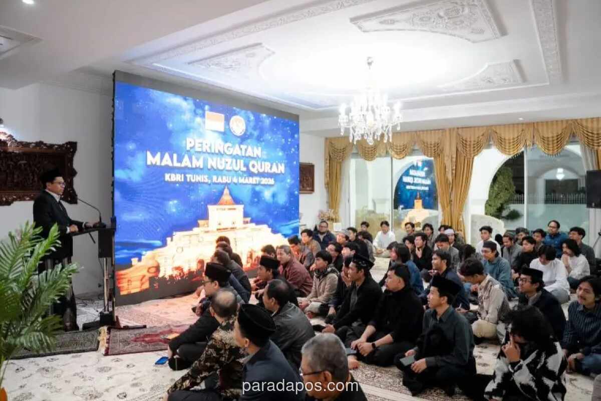 KBRI Tunis Gelar Malam Nuzulul Quran, Tekankan Peran Al-Quran Bangun Peradaban