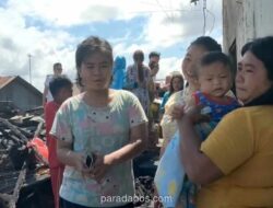 Kebakaran di Manado Hanguskan 14 Rumah, Kebutuhan Bayi Korban Jadi Sorotan