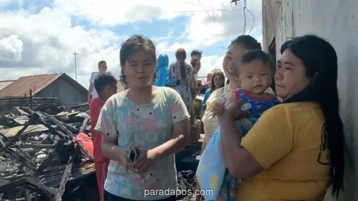 Kebakaran di Manado Hanguskan 14 Rumah, Kebutuhan Bayi Korban Jadi Sorotan