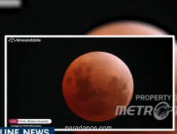 Gerhana Bulan Total Warnai Langit Amerika dan Asia pada 3 Maret 2026
