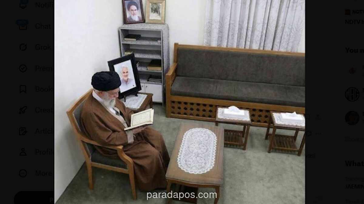Iran Rilis Rekaman Terakhir Khamenei, Penerus Tolak Proposal Damai