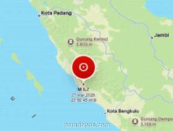 Gempa Malam Hari Guncang Lebong, Belum Ada Laporan Korban dan Kerusakan