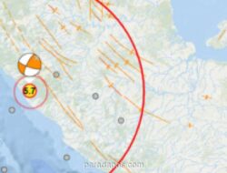 Gempa M 5,7 Guncang Lebong Bengkulu, Belum Ada Laporan Korban
