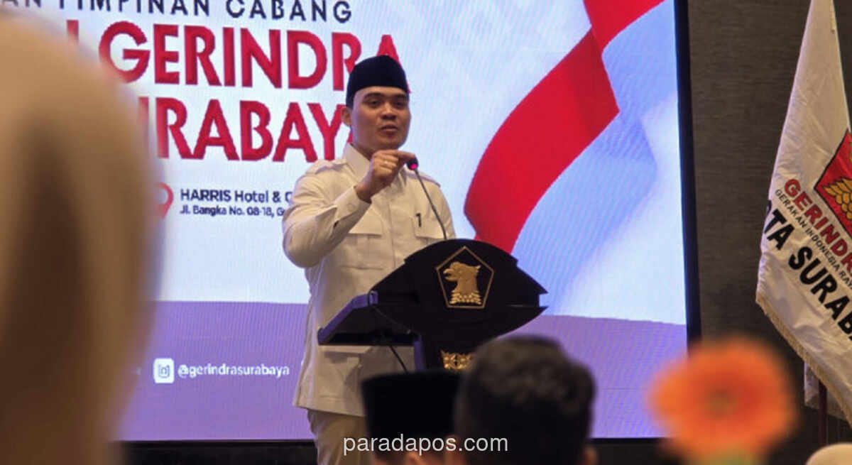 Ketua DPC Gerindra Surabaya Sampaikan Permohonan Maaf dan Tegaskan Peran Kader Jaga Stabilitas Sosial