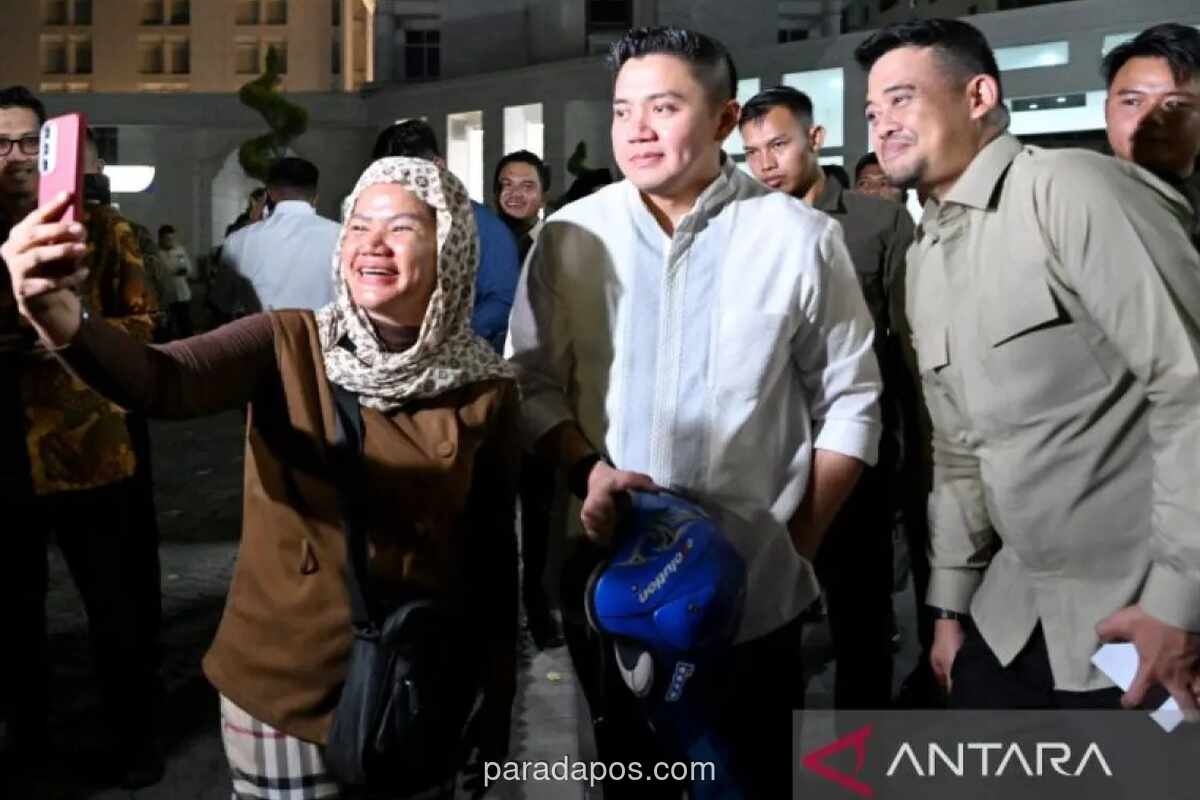 Gubernur Sumut Salurkan 2.500 Bingkisan Presiden Prabowo di Malam Idul Fitri