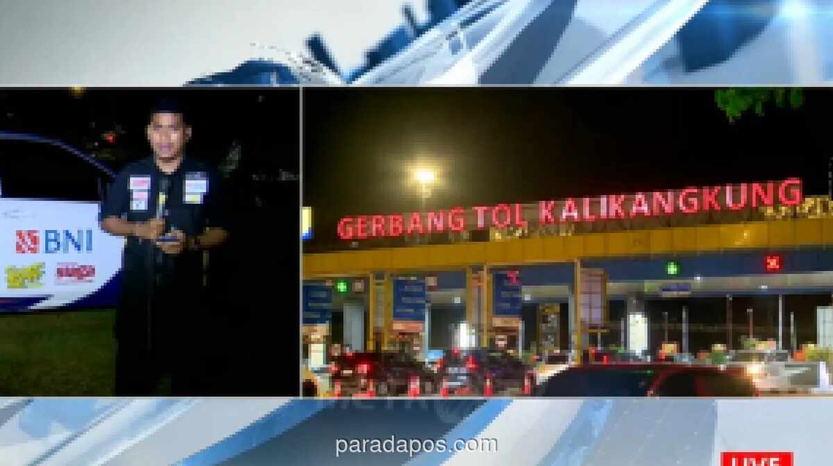 Arus Balik Mudik 2026 Diprediksi Dua Gelombang, GT Kalikangkung Masih Lancar