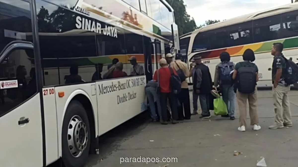 Arus Mudik Lebaran 2026 Mulai Terlihat di Kampung Rambutan