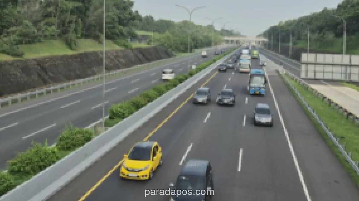 Lalu Lintas Mudik di Tol Cipali Meningkat 22% pada H-4 Lebaran