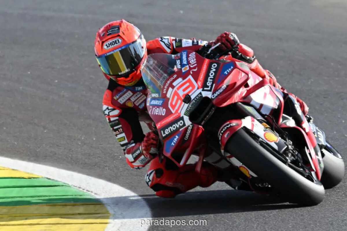 Marc Marquez Gagal Podium MotoGP Brasil 2026 Akibat Permukaan Aspal Mengelupas