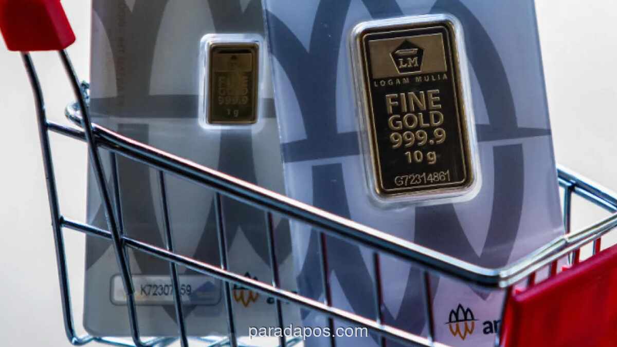 Harga Buyback Emas Antam di Pegadaian Stagnan, 1 Gram Rp2,82 Juta