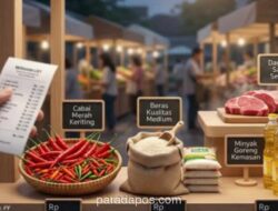 Harga Cabai dan Beras Meroket Tajam