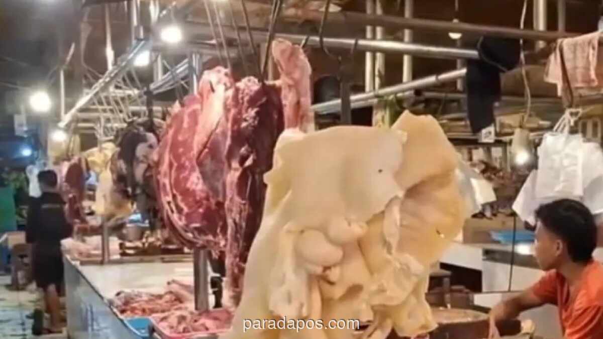 Harga Daging Sapi di Pasar Ciawi Tembus Rp150.000 per Kg, Pedagang Keluhkan Sepi Pembeli