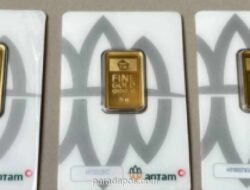 Harga Emas Antam Naik, Buyback Melonjak Rp27.000 per Gram